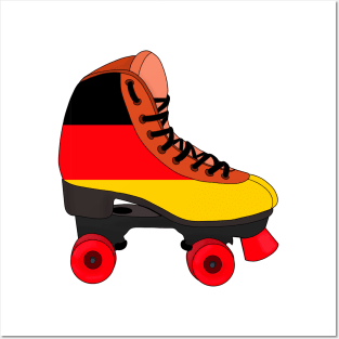 Roller Skating Germany Posters and Art